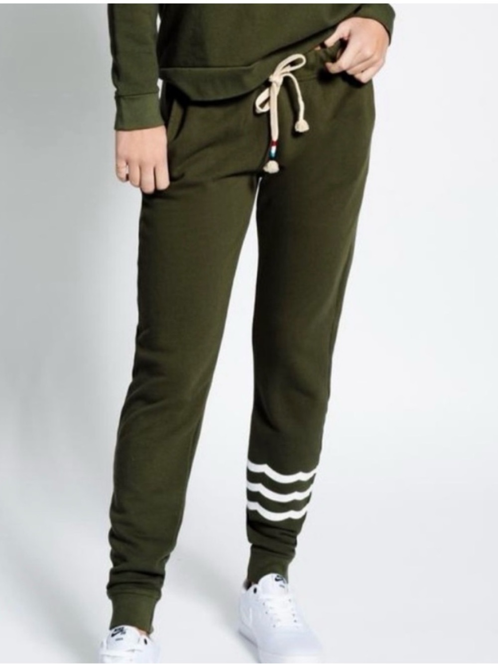 Sol Angeles Essential Coastal Jogger In Green Size Small View 3